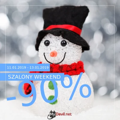 MyDevil - Promocja "Szalone Weekendy #2" WYSTARTOWAŁA!

Przypominamy naszą nocną za...