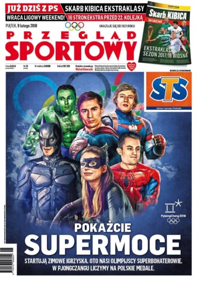 CzlowiekPuma - Jutrzejsza okładka Przeglądu Sportowego. Oficjalnie żenadometr #!$%@?ł...