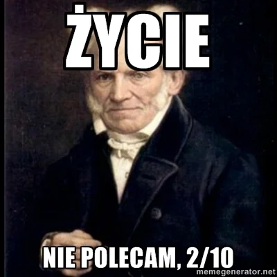 minusuj - @Capo_Bastone: życie, może lvl'i bez ograniczeń ale ma swoje wady