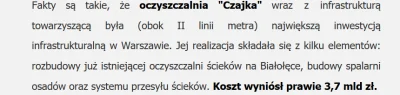 Thorkill - > nie za 2,7 mld (nawet w cenie oczyszczalni manipulujesz)

@Lipathor:Ma...