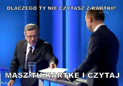 Pancerwafel - TAK BYŁO

#debata #komorowski #duda #humorobrazkowy #heheszki