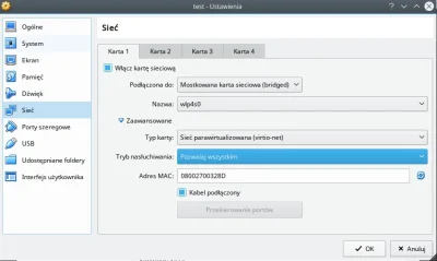 t.....t - @tinka69: Jeśli chcesz żeby sieć działała w wirtualnej maszynie to fizyczny...