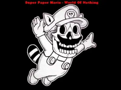 P.....l - #mario #wii #superpapermario #creepy pod koniec gra sie zrobila calkiem mro...