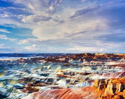 szczenki - Painted Desert, Arizona.
fot. Douglas Dolde

#ziemiajestpiekna #fotogra...