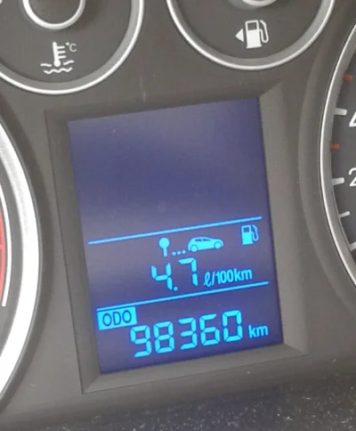 D.....a - #ecodriving jest cool! :)
Benzyna, średnia z 350km, w tym 100km autostrad ...