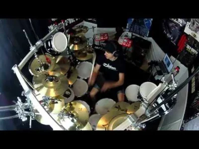 pogop - Phil Collins - In The Air Tonight - Drum Cover, przewinięte do prawilnego mom...