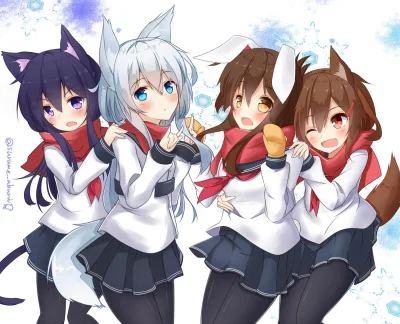 z.....s - #randomanimeshit #kantaicollection #akatsuki #inazuma #ikazuchi #hibiki #ke...