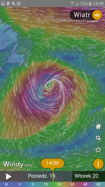 h.....4 - Co tam się odwala na Atlantyku? Czy to jest cyklon?
#pogoda