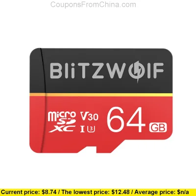 n____S - Wysyłka z Europy!
[BlitzWolf BW-TF1 UHS-3 V30 64GB MicroSD Card [EU/UK]](ht...