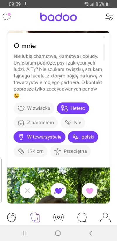 PanzerWaffel - Pierwszy raz takie cos widzę. Ze co, szukają do trójkąta? 
#badoo
#t...