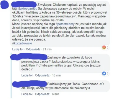 k.....a - Gość wrzuca wypowiedź @snierzyn na grupę #jto i wylatuje jakby to on napisa...