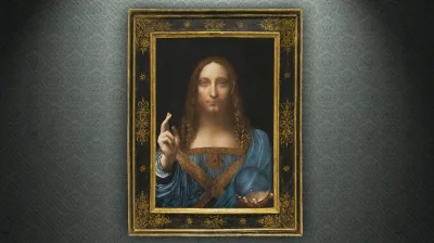 tomyclik - Warto wspomnieć aukcję z tego roku. 

Obraz Leonarda da Vinci sprzedany ...
