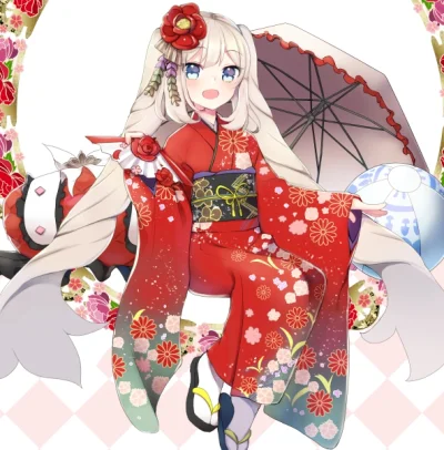 LlamaRzr - #randomanimeshit #fate #fategrandorder #marieantoinette #kimono #blushedfa...