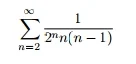 RaVo - W tym szeregu, za 1/2 podstawiam x i mam x^n/n(n-1). Jak postępować dalej?
#p...