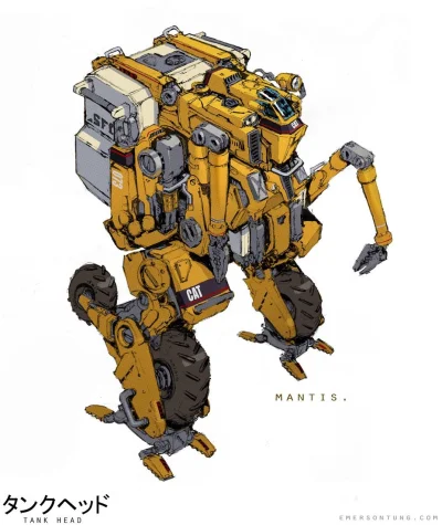 d.....4 - Super Robot Bomber - Emerson Tung 

#digitalart #digitalpainting #scifiart ...