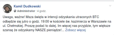 Lake_Titikaka - Jak trwoga to do boga. Kolega wyniósł z grupy, oni już zupełnie zwari...