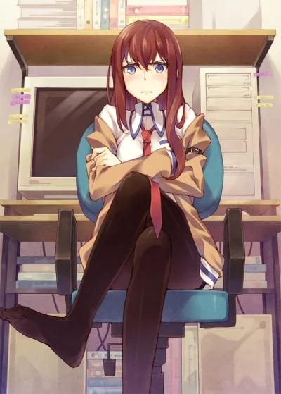 Czerwonoswiatkowiec - #randomanimeshit #steinsgate #makisekurisu #kurisumakise #pixiv...