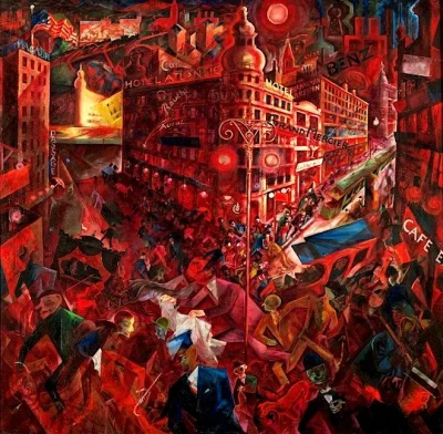 Catit - George Grosz- Metropolis
#sztuka #sztukanowoczesna #art #estetyczneobrazki #...