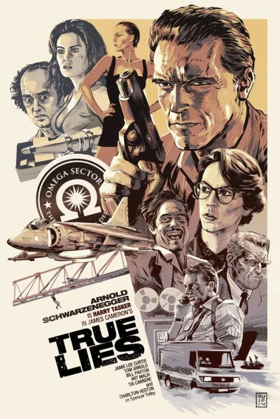 aleosohozi - Aurelio Lorenzo "True Lies"
#plakatyfilmowe #truelies