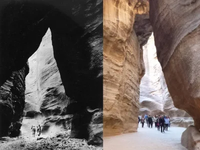 quiksilver - Petra znajduje się w południowo-zachodniej Jordanii. Położona jest w ska...