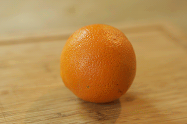 Speedy - szybkie obieranie pomarańczy. #pomarancze #owoce #lifehack #gif