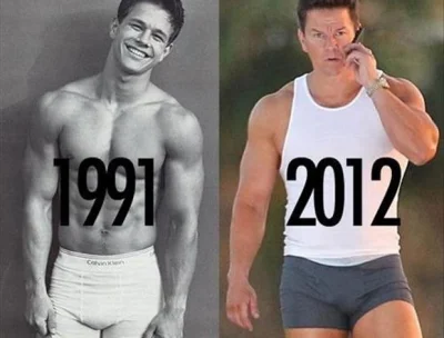 K.....1 - #markymark #markwahlberg Kto pamięta MArka Wahlberta jeszcze jako MArkiego ...