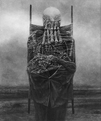 Ama-gi - #beksinskinadobranoc #beksinski #sztuka