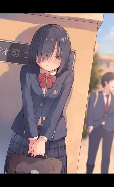 Z.....o - To ja w pierwszym dniu szkoły
#randomanimeshit #anime #schoolgirl #origina...