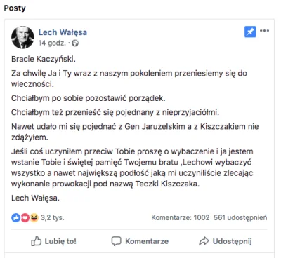 TowarzyszGomulka - "Pojednanie" w wykonaniu pana prezydenta

#lechwalesacontent #he...