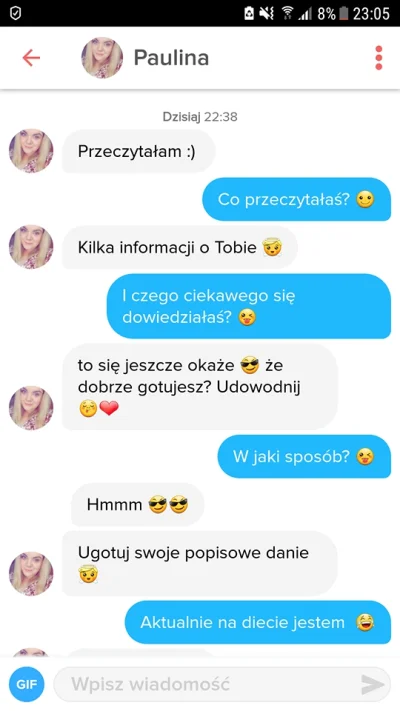 M.....k - Pani przy tuszy chciała mnie naciągnąć na jedzenie a potem chciała pokazać ...