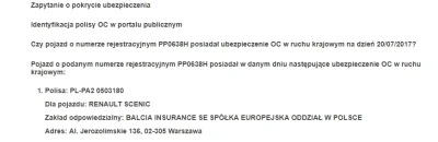 wojtaz131 - @donglazur: numer rejestracyjny to PP0638H Przerobiłem klatkę w Photoshop...