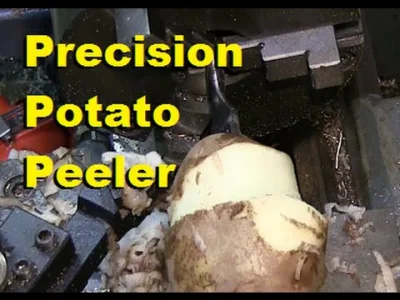 zielonek1000 - 1000 watowa obieraczka do kartofli z tokarki.
Czemu nie.
#cnc #tocze...