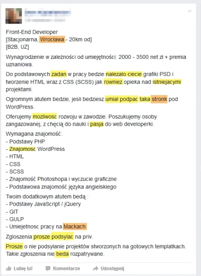 K.....a - RAKruterzy
Potem się dziwią, czemu są powszechnie pogardzani....

SPOILE...