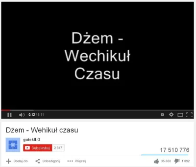 p.....e - #niewiemjaktootagowac #dzem #youtube #gramarnazi 

Wstaw piosenkę z błęde...