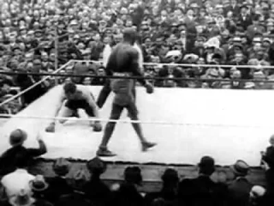 giorgioborgio - Walka odbyła się ponad sto lat temu. Jak widzimy boks nie zmienił się...