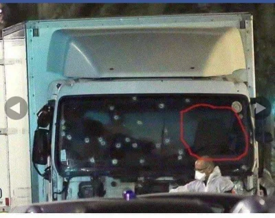 inaczy - Co myślicie o tym zdjęciu słynnej Niceiskiej ciężarówki.
#zamach #islam