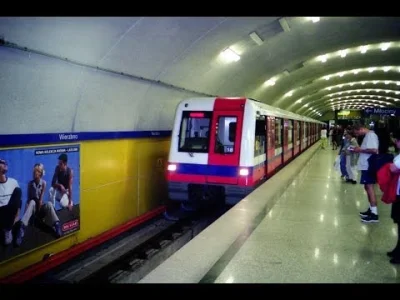 dombol - @dombol: Film z kabiny metra warszawskiego nagrywany przez Rosjan w 2000 rok...