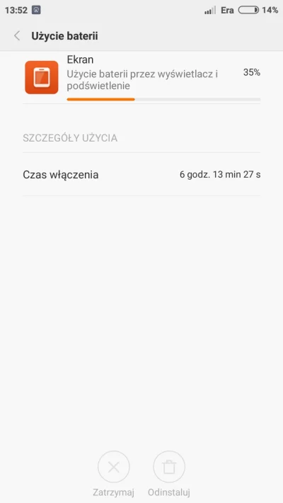 gregoor3 - #xiaomi #redmi 2 bateria mnie pozytywnie zaskoczyla ( ͡° ͜ʖ ͡°)