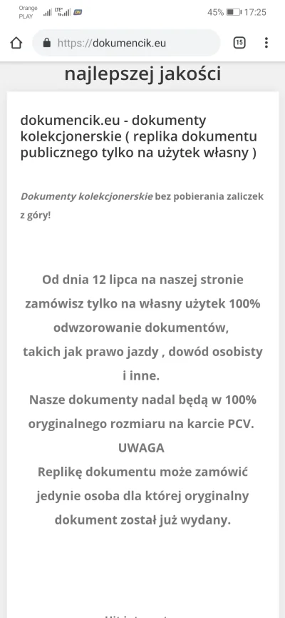 Lapidarny - Dokumencik.eu już się przygotowal do ustawy ( ͡° ͜ʖ ͡°)