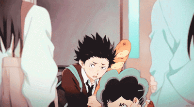 Mikian - #randomanimeshit #koenokatachi #shouyaishida #shoukonishimiya #animegif