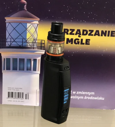 soosh071 - #epapierosy 
Nowy zakup Smok TFV8 i Wismec Presa TC100W