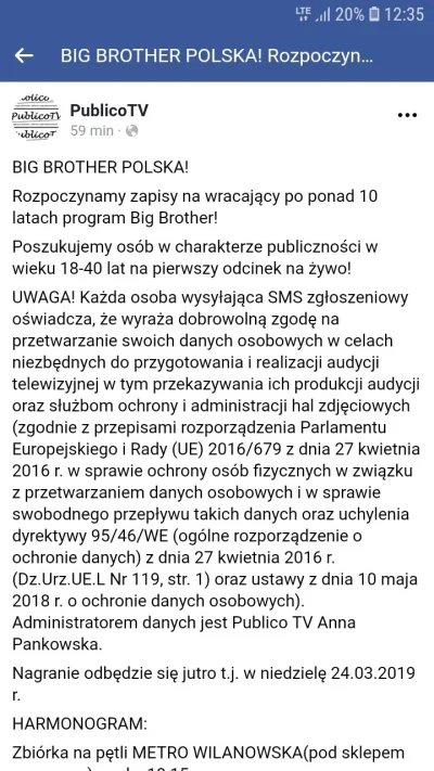 raz-dwa-trzyy - Gdyby ktoś był zainteresowany 
#bigbrother