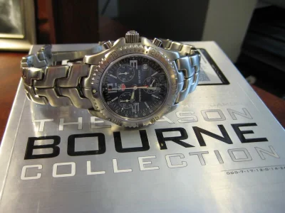 Woojt92 - #zegarki #sikory #tagheuer #jasonbourne Od dawna choruję na ten zegarek. W ...