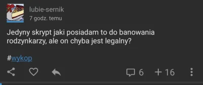 WuDwaKa - @plackojad: Sam na siebie doniósł ( ͡° ͜ʖ ͡°)