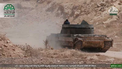 Turboslaw - #pojazdywojskowe #wojna #syria #czolgi
T-62, a właściwie T-61,5