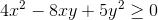 michak - wykaż, że nierówność jest prawdziwa dla wszystkich x,y należących do R
chyb...