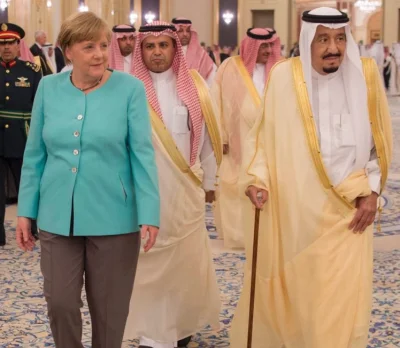NapalInTheMorning - Parę dni temu Arabię Saudyjską odwiedziła też Merkel. I jakoś nik...
