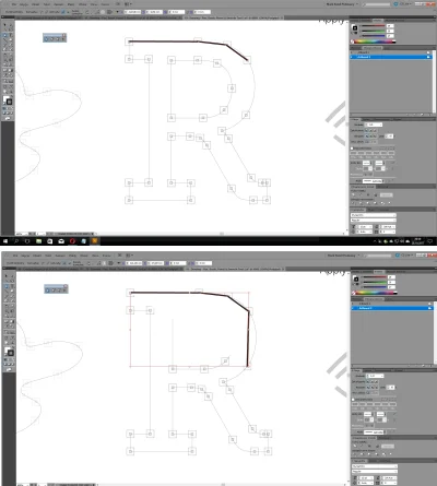 KwasnyPL - #grafika #illustrator CS5. Jak usunac to biale pole w pen toolu? #!$%@? mn...