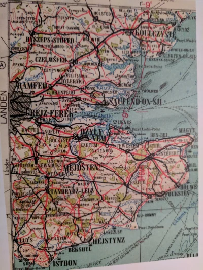 zarowka12 - Fonetyczna mapa na wypadek zwycięstwa Układu Warszawskiego i okupacji Ang...
