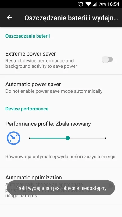 naQrwiam - Mam problem z moim galaxy s4. Kiedy chce ustawic optymalizacje baterii, ok...